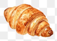 PNG Classic croissant bread food  