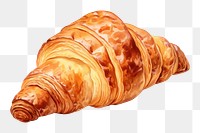 PNG Classic croissant food viennoiserie. 