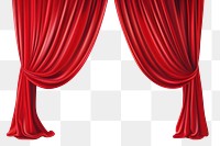 PNG Red curtain backgrounds elegance. 