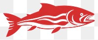 PNG Trout animal fish logo. 