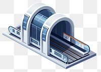 PNG Tunnel subway architecture diagram technology. 