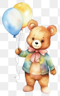 PNG Bear balloon toy  