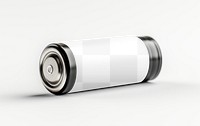 Battery png mockup, transparent design