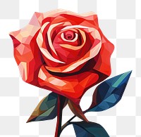 PNG Painting flower rose art. AI generated Image by rawpixel.