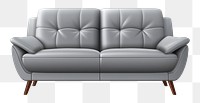 PNG Sofa furniture armchair cushion. 