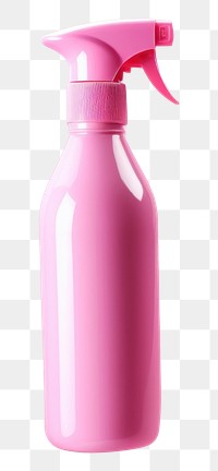 PNG Cleaning product bottle pink pink background. 