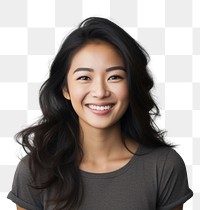 PNG Asian woman smile adult individuality perfection. 