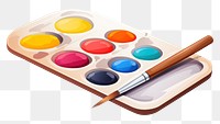 PNG Paint tray palette brush  