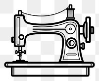 PNG Sewing technology creativity equipment. AI generated Image by rawpixel.