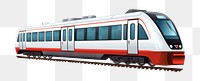 PNG Subway train locomotive vehicle. AI generated Image by rawpixel.