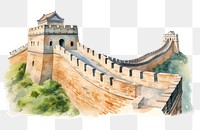PNG Wall fortification architecture building. AI generated Image by rawpixel.