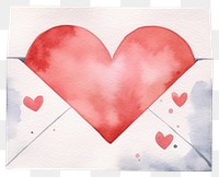 PNG Love letter heart white background creativity. AI generated Image by rawpixel.