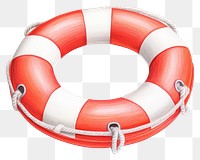 PNG Life buoy lifebuoy red inflatable. 