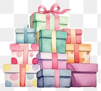 PNG Christmas present gift white background celebration. 