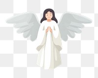 PNG Angel god white representation. AI generated Image by rawpixel.