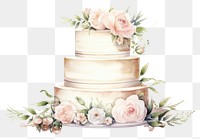 PNG Wedding cak cake dessert flower. 