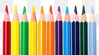 PNG Pencil arrangement backgrounds creativity. 