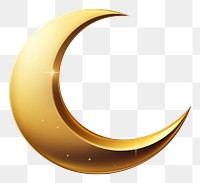 PNG Moon crescent eclipse night. AI generated Image by rawpixel.