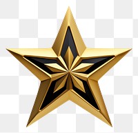 PNG Gold symbol star white background. AI generated Image by rawpixel.