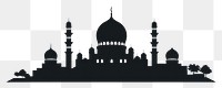 PNG Silhouette building architecture dome. AI generated Image by rawpixel.