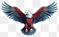 PNG Eagle american flag drawing flying. 