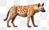 PNG Hyena wildlife mammal animal. AI generated Image by rawpixel.