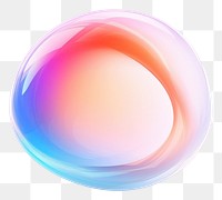 PNG Abstract vibrant blurry Gradient Energy bubble sphere simplicity. 