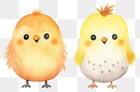 PNG Chicks animal cartoon bird. 