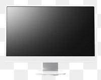 PNG Desktop computer television screen white. 