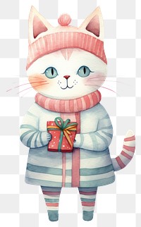 PNG Winter cartoon ribbon  