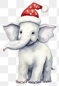 PNG Elephant snowman elephant animal cartoon. 