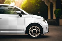 Car vehicle png mockup, transparent design