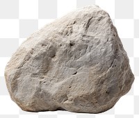 PNG Stone mineral rock white background. 