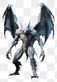 PNG Ice demon bat devil white background representation accessories. AI generated Image by rawpixel.