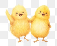 PNG Animal yellow bird cute. AI generated Image by rawpixel.