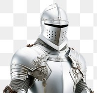 PNG Knight medieval armor white background. AI generated Image by rawpixel.