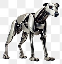 PNG Minimal dog robot sighthound carnivora greyhound. AI generated Image by rawpixel.