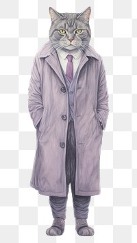 PNG Adult coat representation accessories. 