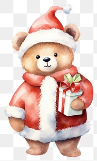 PNG Cute bear cartoon toy  