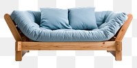 PNG  A futon furniture cushion pillow. AI generated Image by rawpixel.