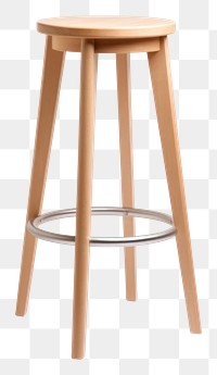 PNG  A modern tall stool furniture chair . AI generated Image by rawpixel.