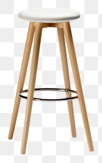 PNG  A modern tall stool furniture chair . AI generated Image by rawpixel.