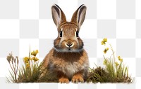 PNG Dwarf rabbit animal mammal rodent. AI generated Image by rawpixel.