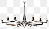 PNG  Modern metal chandelier lamp architecture electricity
