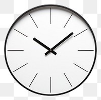 PNG  Minimal clock white  deadline. AI generated Image by rawpixel.