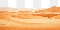 PNG  Desert backgrounds landscape nature. AI generated Image by rawpixel.