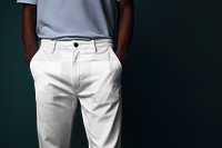 Men's pants png, transparent mockup