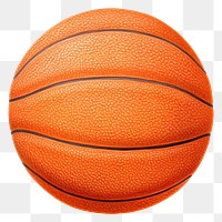 PNG  Basketball sports white background competition. AI generated Image by rawpixel.