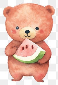 PNG Food cartoon cute bear. 