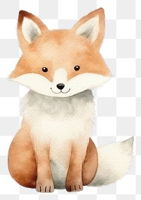 PNG Fox animal wildlife cartoon. 